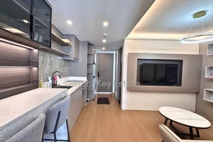 Современная 1-комнатная квартира с 1 ванной в Capri Residence Бангтао