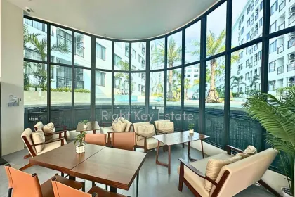 Современная 1-комнатная квартира с 1 ванной в Capri Residence Бангтао