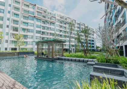 Апартаменты с 1 спальней и видом на сад в Centrio Condo