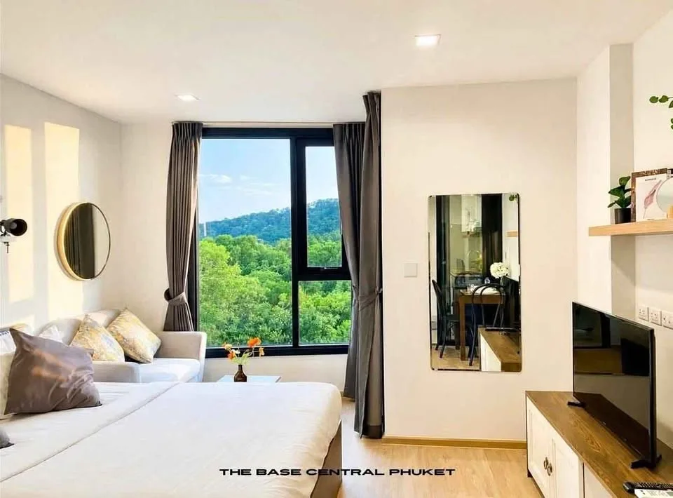Estudio de 1 dormitorio con vista a la montaña en The Base Central Phuket