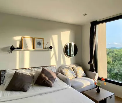 Estudio de 1 dormitorio con vista a la montaña en The Base Central Phuket