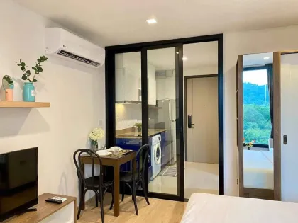 Estudio de 1 dormitorio con vista a la montaña en The Base Central Phuket