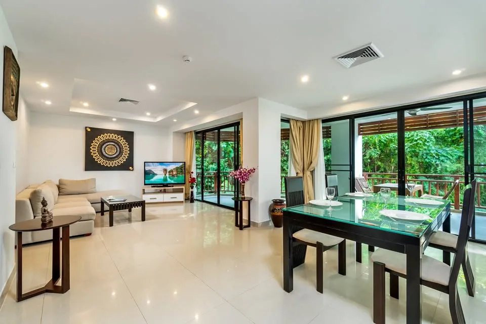 Appartement 1 chambre 1 salle de bain au Surin Sabai Condominium, Phuket