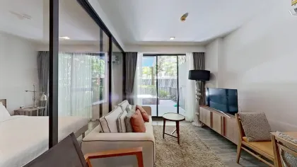 1-комнатная квартира с частным джакузи в The Deck Patong