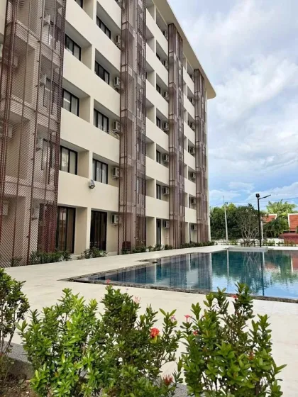 Апартаменты с 1 спальней и видом на сад в Utopia Naiharn Condo
