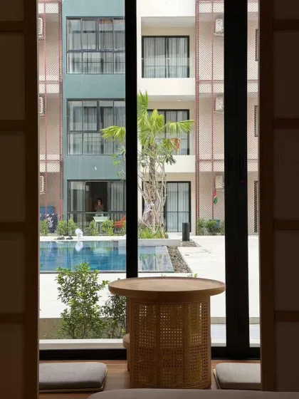 Апартаменты с 1 спальней и видом на сад в Utopia Naiharn Condo