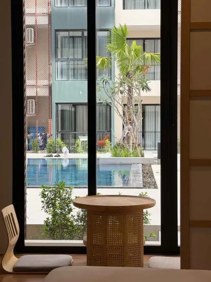 Апартаменты с 1 спальней и видом на сад в Utopia Naiharn Condo