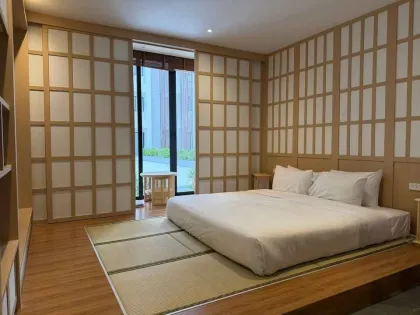 Апартаменты с 1 спальней и видом на сад в Utopia Naiharn Condo