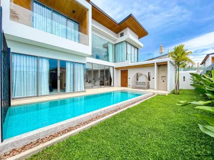 Вилла с 3 спальнями в аренду в Zenithy Pool Villa, Банг Тао