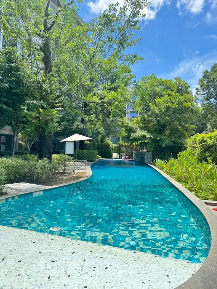 อพาร์ตเมนต์ 1 ห้องนอนให้เช่า ที่ The Title Condo, ในยาง