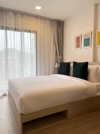 2-Bedroom, 1-Bathroom Apartment for Rent at The Base Bukit in Patong