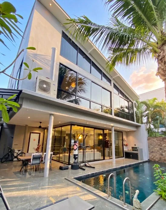 Modern 3-Bedroom Villa with Private Pool for Rent