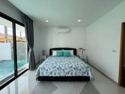 Villa rénovée avec piscine 3 chambres à louer à Choengtalay