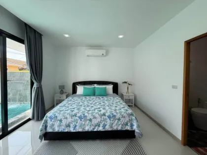 Villa rénovée avec piscine 3 chambres à louer à Choengtalay