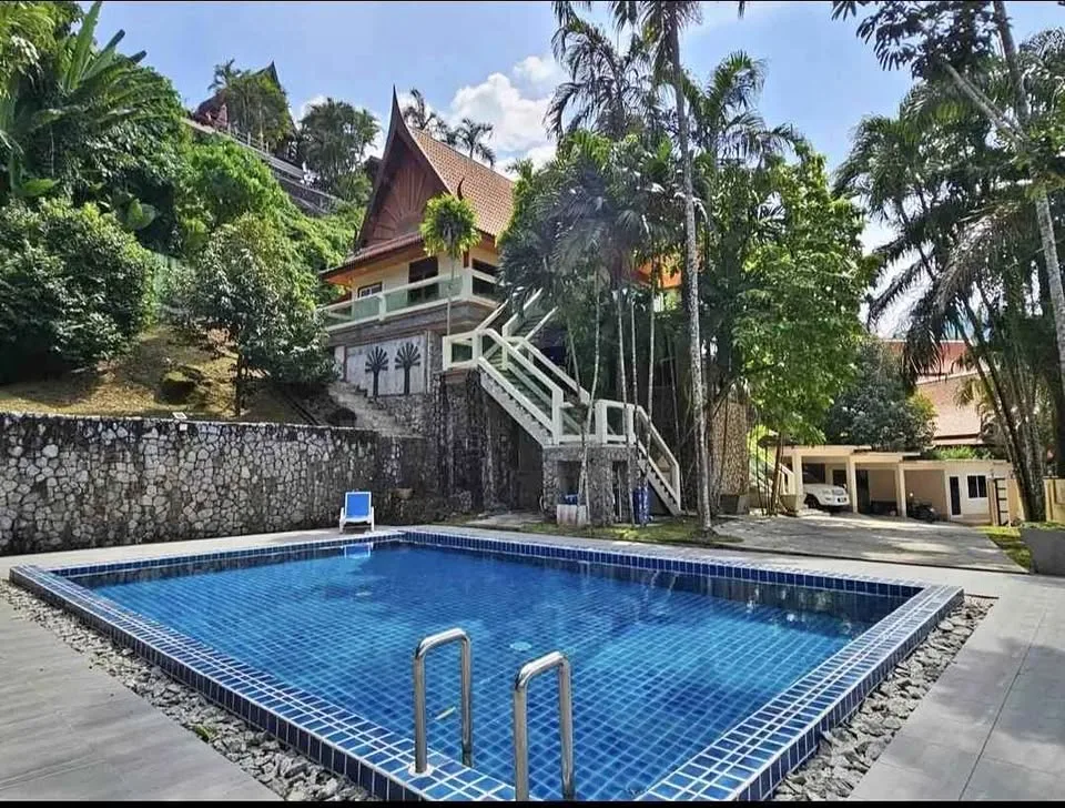 4 Bedroom Thai Style Villa with Private Pool in Kamala