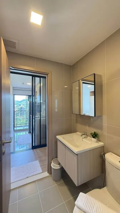 1-Zimmer Wohnung mit Bad zur Miete im The Base Bukit Condo, Kathu
