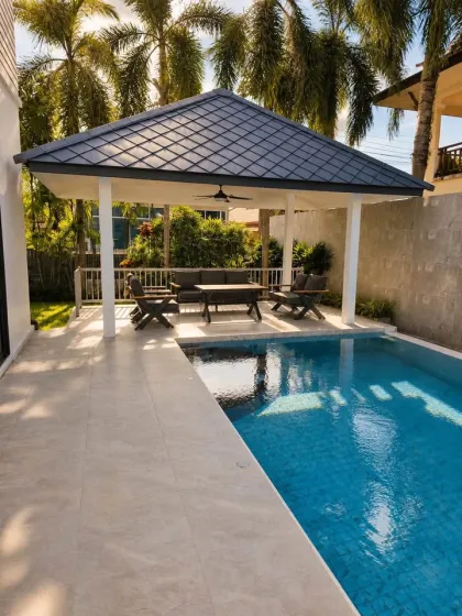 Роскошная вилла с бассейном в аренду в Permsup Villa, район Manik, Пхукет