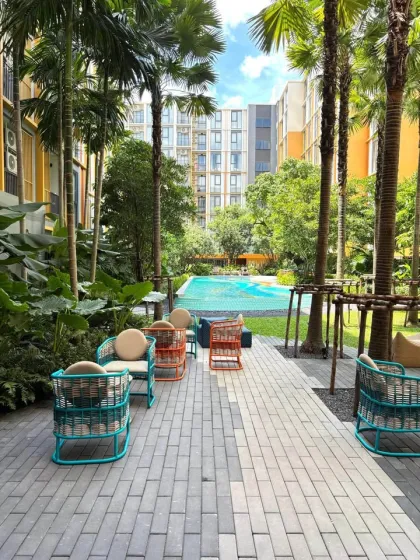 Красивая квартира 25 кв.м. в аренду в The Base Rise Phuket