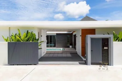 Moderne 3-Schlafzimmer Poolvilla zur Miete in der Nähe des Rawai Strandes