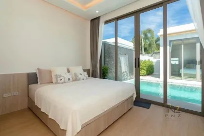 Moderne 3-Schlafzimmer Poolvilla zur Miete in der Nähe des Rawai Strandes