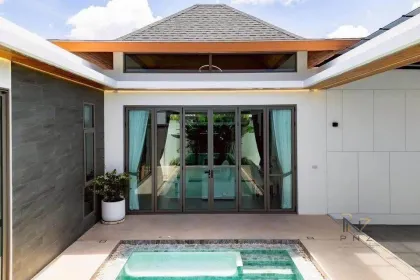 Moderne 3-Schlafzimmer Poolvilla zur Miete in der Nähe des Rawai Strandes