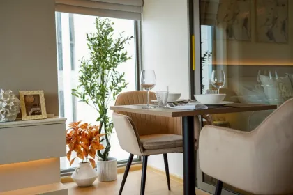 Апартаменты с 1 спальней и видом на озеро в аренду в The Aqua Condo, Чернг Талай