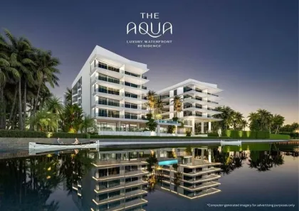 1-комнатная квартира с видом на бассейн в The Aqua - Boat Avenue