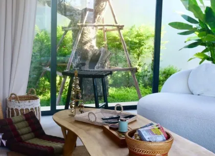 Роскошная вилла с 3 спальнями и бассейном в аренду в Botanica Zen, Таланг