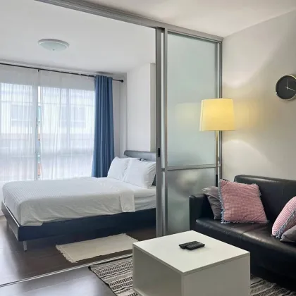 Студия с видом на бассейн в D Condo Creek, Kathu