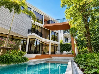 Роскошная вилла с 4 спальнями и 5 ванными, бассейн, Green Mile Villa, Пхукет
