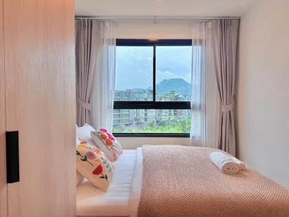 Полностью меблированная 1-комнатная квартира The Base Bukit Phuket в аренду