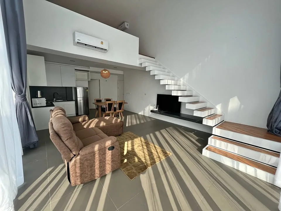 Geräumige 2-Zimmer-Duplex-Wohnung im Zen Space Kamala