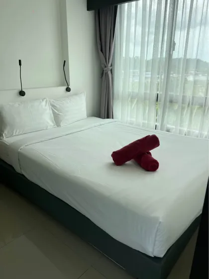 Квартира с 1 спальней в аренду в Utopia Central Phuket