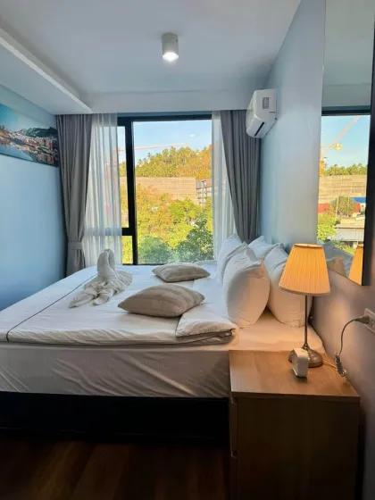 1-Zimmer-Wohnung mit Dachpool in Strandnähe Surin Beach