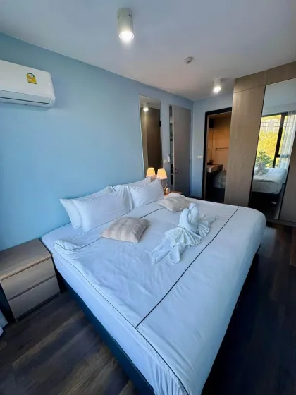 1-Zimmer-Wohnung mit Dachpool in Strandnähe Surin Beach