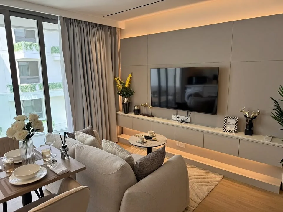 Studio Moderne à Louer au The Aqua, Phuket