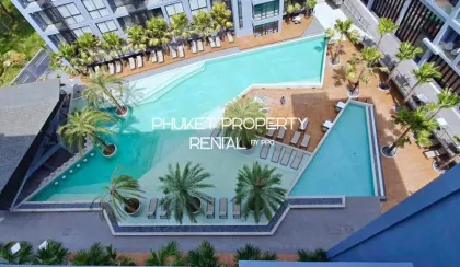 Condo 1 chambre près de la plage de Kamala avec piscine et salle de sport