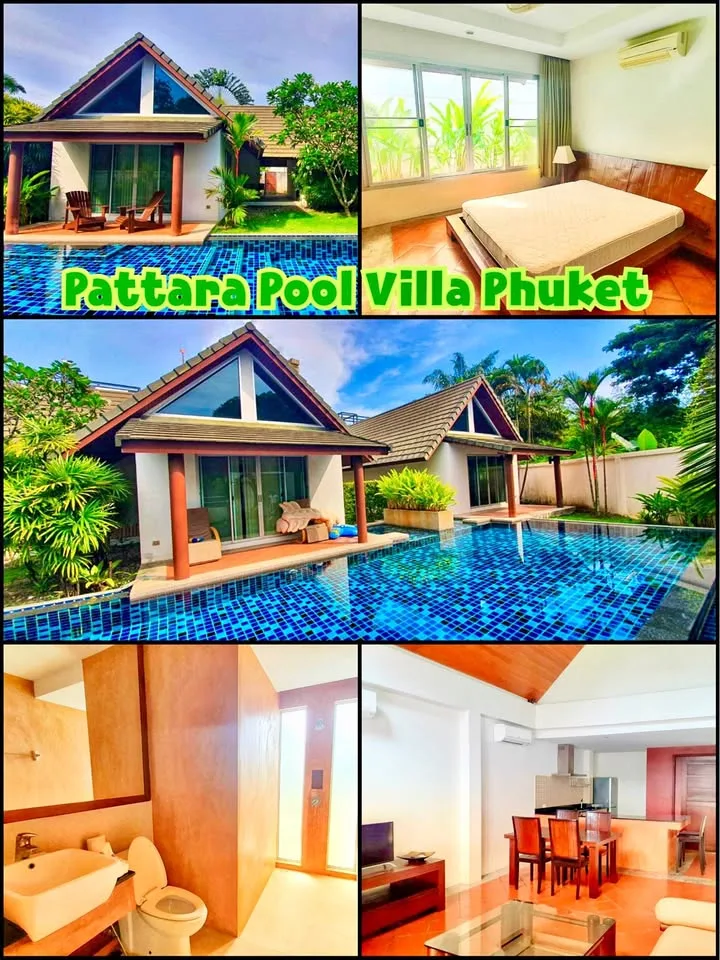 Luxuriöse 2-Zimmer-Villa mit Pool zur Miete in Chalong