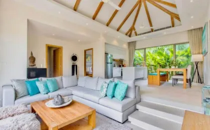 Villa privée 3 chambres avec piscine à louer près de la plage de Bangtao