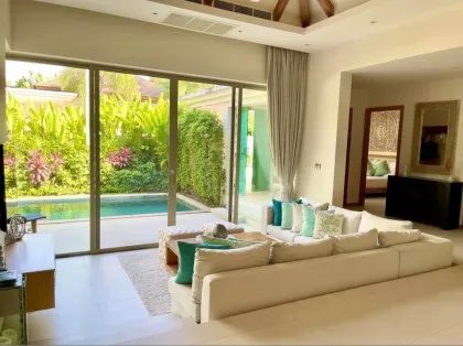 Villa privée 3 chambres avec piscine à louer près de la plage de Bangtao