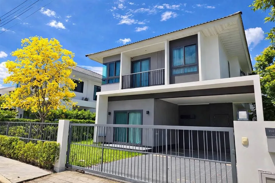 Новая вилла 4 спальни, 3 ванной на аренду в Supalai Lake View, Ко Кэо