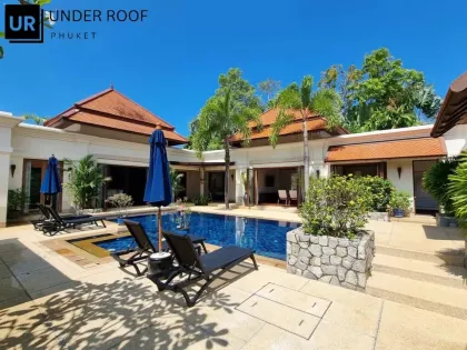 Tropical Thai Style Villa with 5 Bedrooms and 5 Bathrooms for Rent