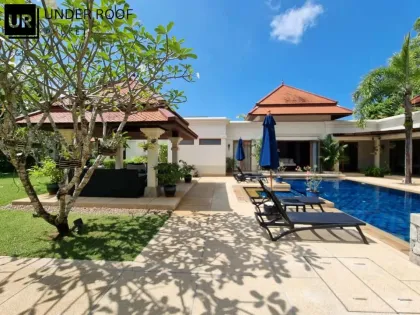Tropical Thai Style Villa with 5 Bedrooms and 5 Bathrooms for Rent