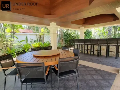 Tropical Thai Style Villa with 5 Bedrooms and 5 Bathrooms for Rent