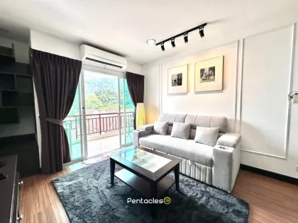 อพาร์ตเมนต์ 1 ห้องนอน 1 ห้องน้ำ ที่ป่าตอง พร้อมวิวภูเขา
