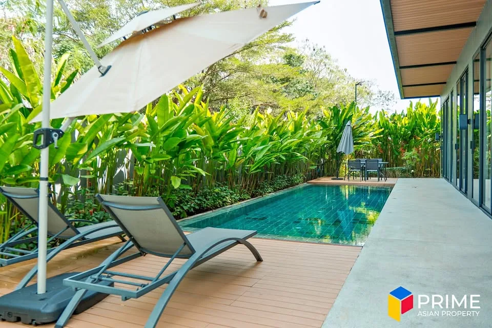Villa avec piscine 3 chambres à louer à Chalong