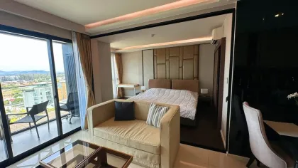 Condominio de 1 dormitorio con vista al mar en alquiler en MIDA Grande Resort