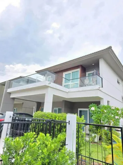 วิลล่ามุมทันสมัย 3 ห้องนอน ให้เช่าที่ Inizio Koh Kaew