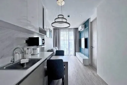 Уютная квартира с одной спальней и видом на море в Palmetto Park Residence