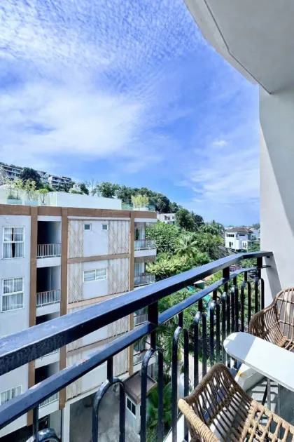 Уютная квартира с одной спальней и видом на море в Palmetto Park Residence
